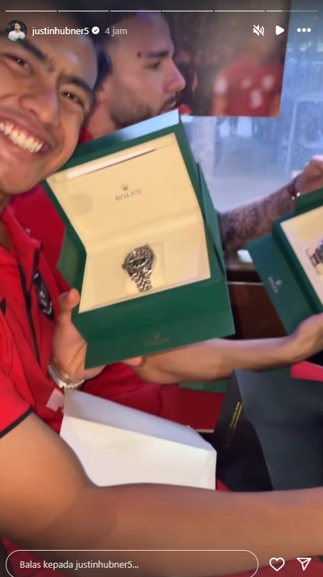 Timnas Indonesia Dapat Jam Rolex GMT-Master II dari Prabowo, Harganya Rp250 Juta!