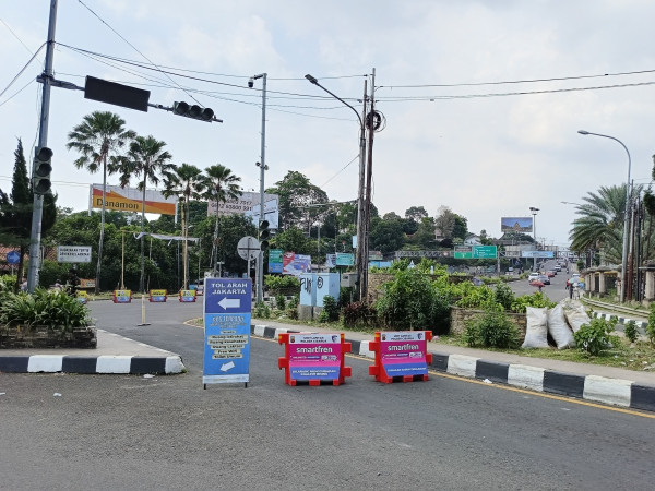 Siang Ini Jalur Puncak Bogor One Way Menuju Jakarta