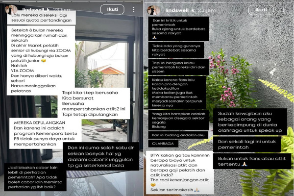 Lindswell Kwok Soroti Hadiah Jam Rolex dari Presiden Prabowo untuk Timnas Indonesia: Sudah Adil Belum Pemerintah?