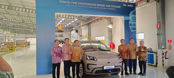Pabrik Mobil GAC AION Resmi Beroperasi, Target 20.000 Unit Setahun