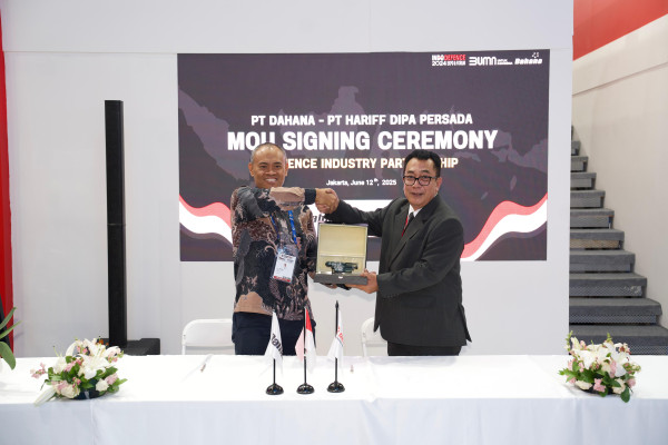 Hariff Defense dan Dahana Berkomitmen Ciptakan Ekosistem Industri Pertahanan yang Mandiri