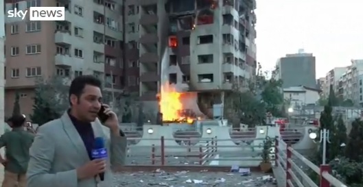 Suasana Mencekam Iran setelah Serangan Israel, Ledakan Besar Warga Berhamburan Keluar Rumah