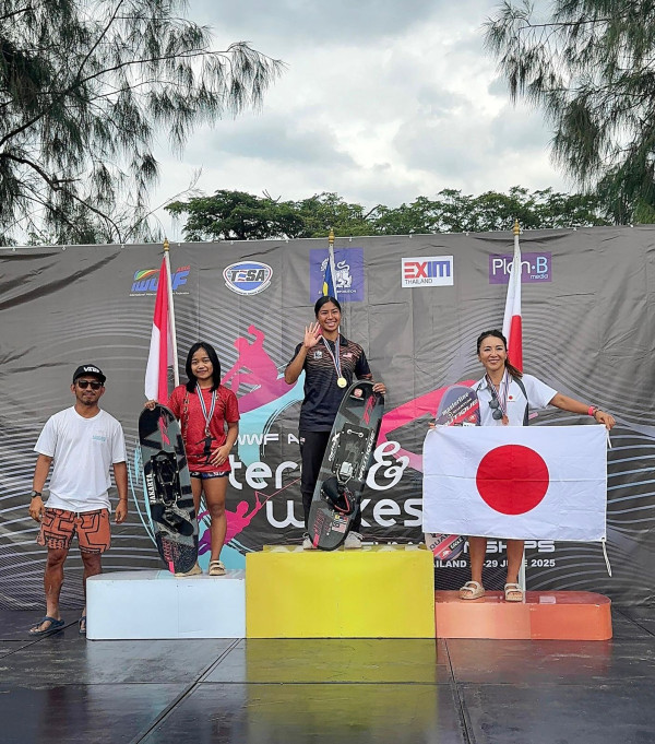 Atlet Ski Air dan Wakeboard DKI Jakarta Juara Umum Kejurnas & Kasal Cup Water Sport 2025