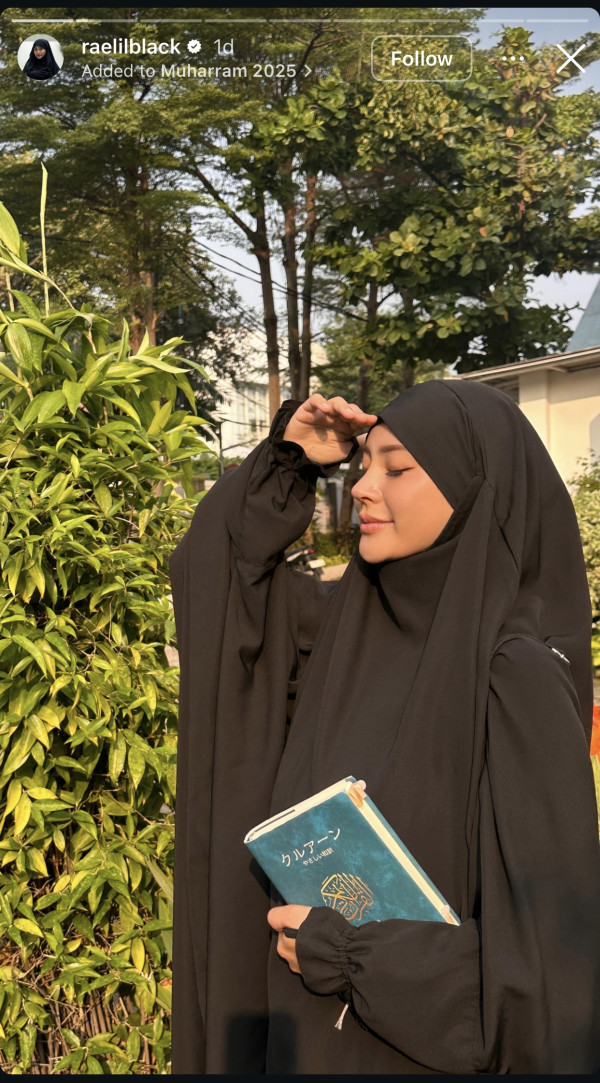 5 Potret Mantan Artis Porno Rae Lil Black Isi Kajian di Jakarta, Penampilannya Bikin Haru