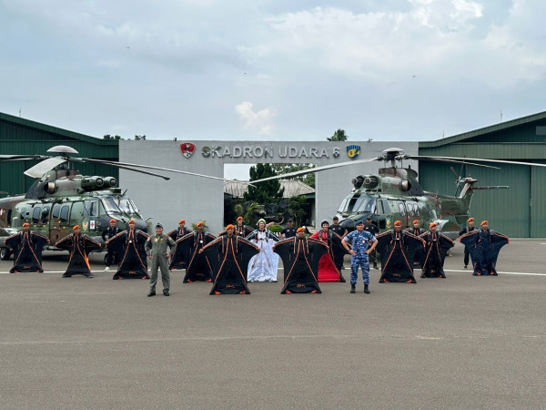 Sejarah Terbentuknya Tim Wingsuit Kopasgat, Harus Punya Kualifikasi Khusus