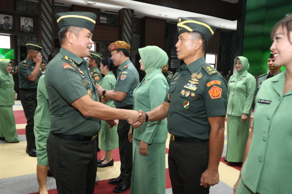 Daftar Lengkap 48 Perwira TNI Naik Pangkat