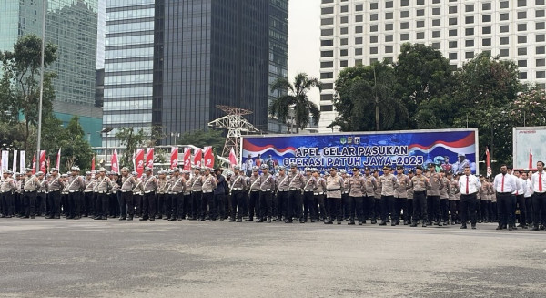 Irjen Pol Karyoto Pimpin Apel Gelar Pasukan Operasi Patuh Jaya 2025