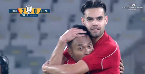 Jens Raven Cetak Gol Kilat! Timnas Indonesia U-23 Unggul Lawan Brunei 2-0
