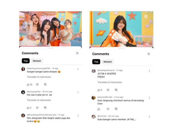 Sorotan Viral di Kalangan Penggemar Soal MV JKT48 x Shopee “Lebih Hemat, Lebih Cepat”
