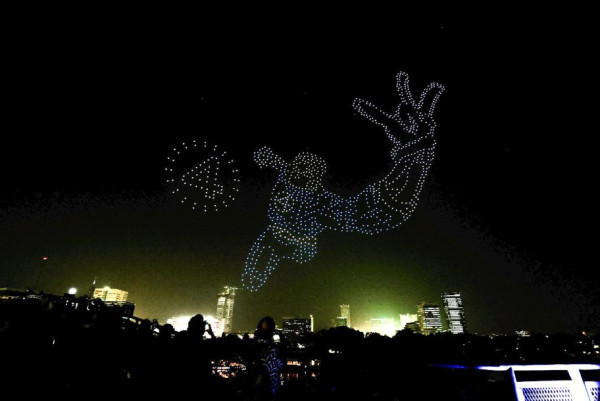 Pertama di Indonesia, Marvel Hadirkan Drone Show Spektakuler Sambut Fantastic Four