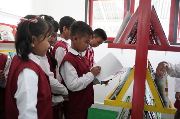 Senyum Merekah di Klungkung Bali: Ratusan Siswa SD Sambut Oase Membaca dari LG
