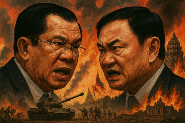 Konflik 2 Dinasti Politik Picu Perang Kamboja - Thailand