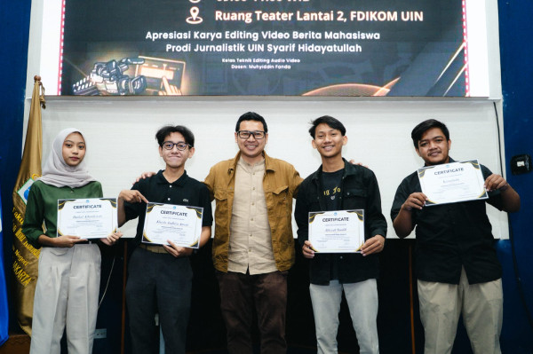 Prodi Jurnalistik UIN Jakarta Gelar CVJ 2025: Cetak Konten Kreator