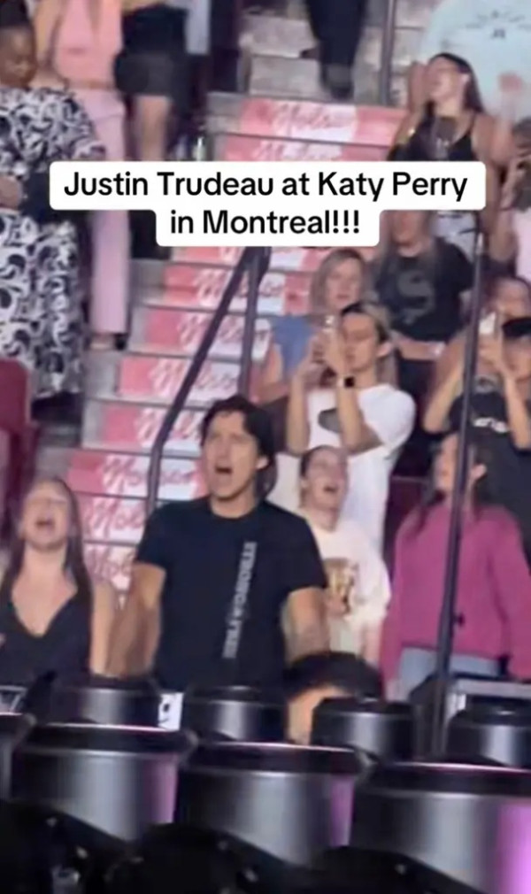 Justin Trudeau Hadiri Konser Katy Perry, Rumor Pacaran Makin Kuat