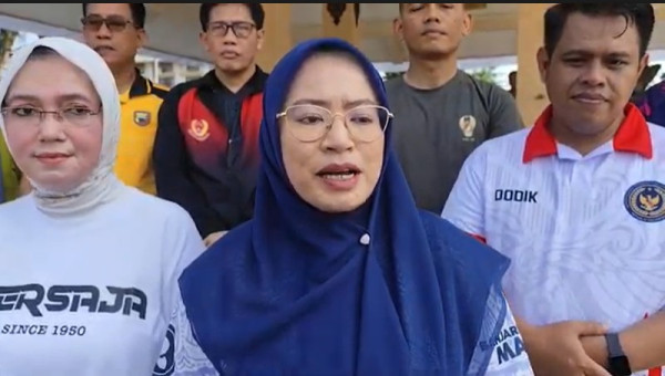 Hari Bhakti Adhyaksa, Kejari Banjarnegara Gelar Senam Bareng APH dan Pemda