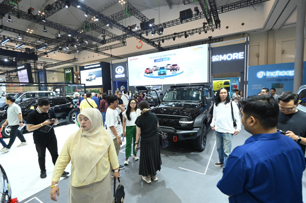 GWM Tersenyum Lebar di GIIAS 2025: Hampir 400 Mobil Dipesan, Model Ini Paling Laris.