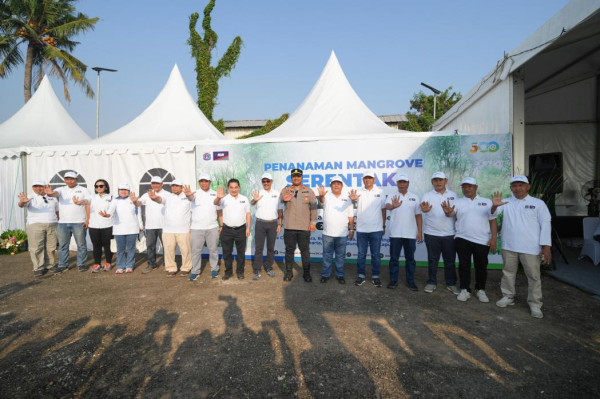 Wujudkan Jakarta Tangguh Iklim, KCN Dukung Pemprov DKI Jakarta Tanam Mangrove