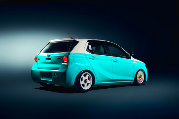 IMX 2025 Siapkan Daihatsu Ayla Modifikasi Retro-Futuristik Sebagai Hadiah Utama Supergiveaway
