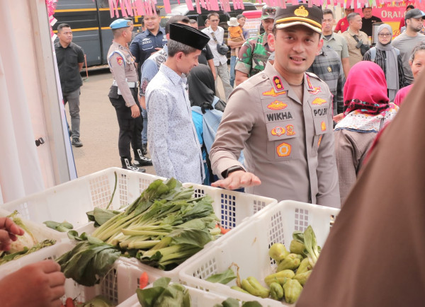 Gerakan Pangan Murah Polres Bogor, 25 Ton Beras Disiapkan