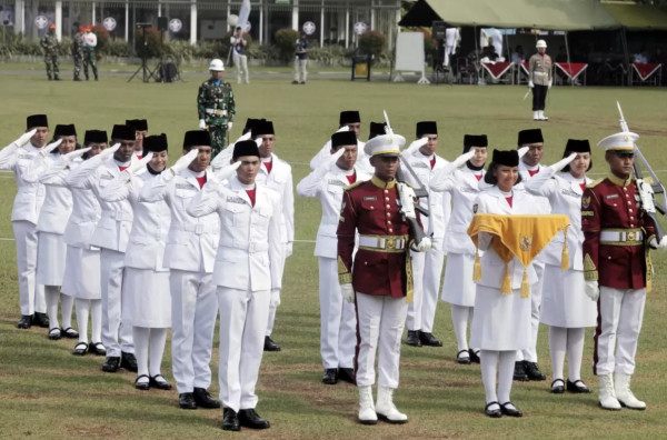 Mengenal Filosofi Formasi Paskibraka 17-8-45 dan Makna di Baliknya