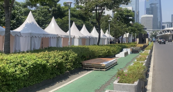 3 Panggung Pesta Rakyat HUT ke-80 RI di Sudirman-Thamrin