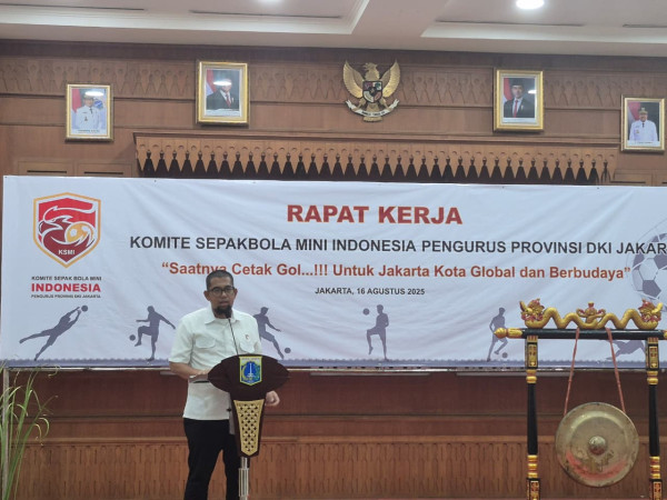 Guruh Tirta: Sepakbola Mini Siap Wujudkan Jakarta Jadi Kota Global