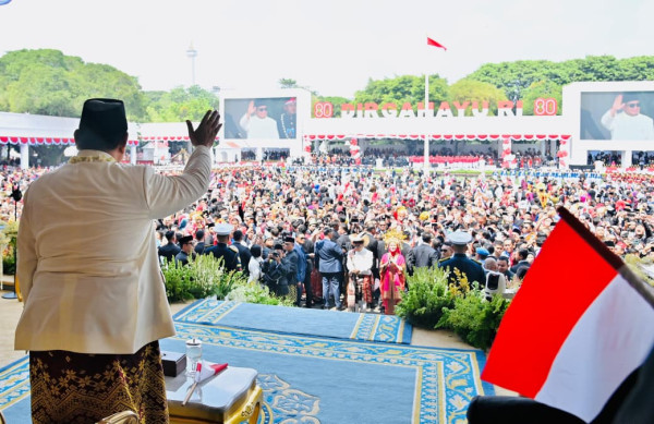 Tari Tradisional hingga Bergoyang Bersama Prabowo, Seni Budaya Nusantara Tampil Spektakuler di Istana