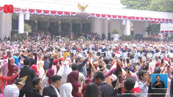Lagu Tabola Bale Menggema di HUT ke-80 RI, Istana Merdeka Ikut Bergoyang