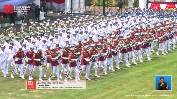 Lagu Tabola Bale Menggema di HUT ke-80 RI, Istana Merdeka Ikut Bergoyang