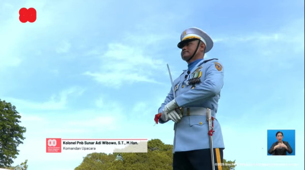 Mengenal Kolonel Pnb Sunar Adi Wibowo, Komandan Upacara Penurunan Sang Merah Putih di Istana