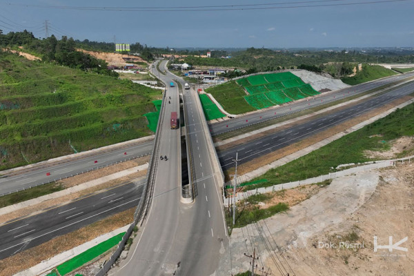 Pembangunan Tol IKN Seksi 3A Sepanjang 9,27 Km Rampung, Begini Penampakannya
