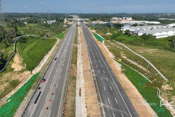 Pembangunan Tol IKN Seksi 3A Sepanjang 9,27 Km Rampung, Begini Penampakannya