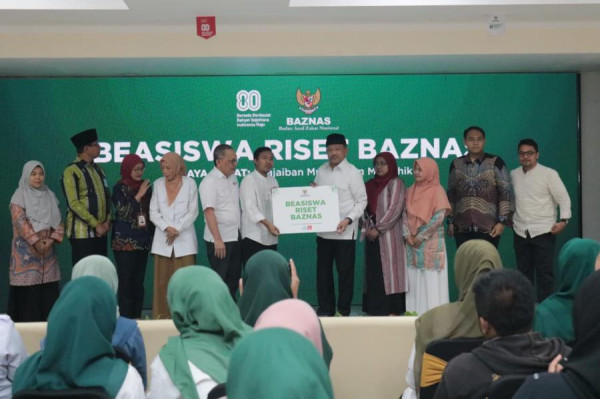 Dukung Inovasi Anak Bangsa, BAZNAS RI Luncurkan Beasiswa Riset 2025