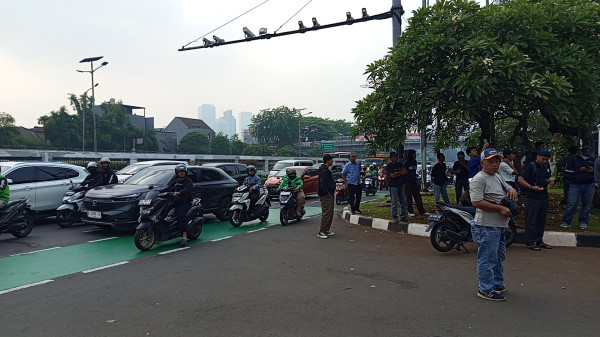 Suasana Depan Gedung DPR Jelang Demonstrasi 25 Agustus 2025, Massa Aksi Belum Tiba