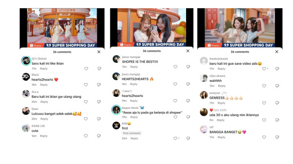 Keren! Shopee Gandeng Hearts2Hearts Jadi Bintang Iklan Kampanye 9.9 Super Shopping Day