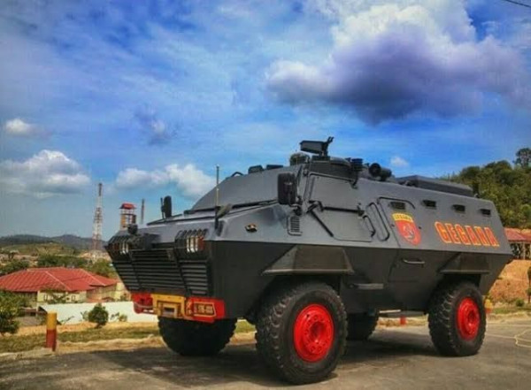 Spesifikasi Mobil Baracudda dan Rimueng Brimob untuk Bubarkan Aksi Demo