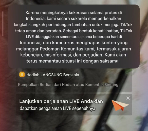 TikTok dan Instagram Matikan Fitur Live, Demi Alasan Keamanan?