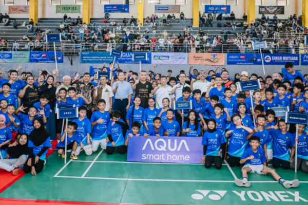 Sukses Digelar, AQUA Yonex Sunrise Dukung Lahirnya Atlet Bulu Tangkis Indonesia