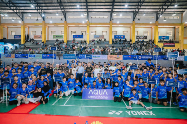 Sukses Digelar, AQUA Yonex Sunrise Dukung Lahirnya Atlet Bulu Tangkis Indonesia