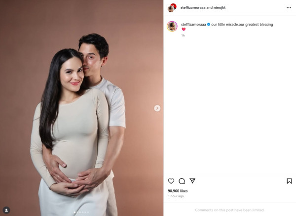 Kabar Bahagia, Steffi Zamora Hamil Anak Nino Fernandez