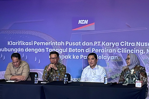 KKP Pastikan Proyek Pagar Beton Cilincing Sudah Kantongi Izin