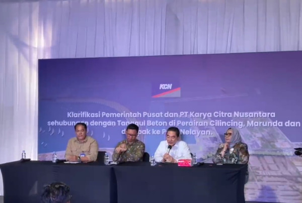 Heboh Tanggul Beton di Laut Cilincing, KCN: Itu Sah