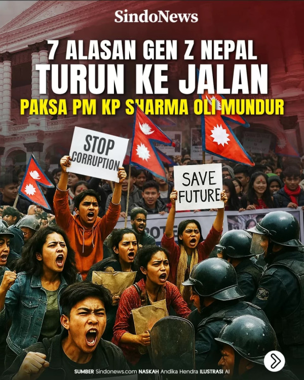 Siapa Dalang Protes Gen Z di Nepal?