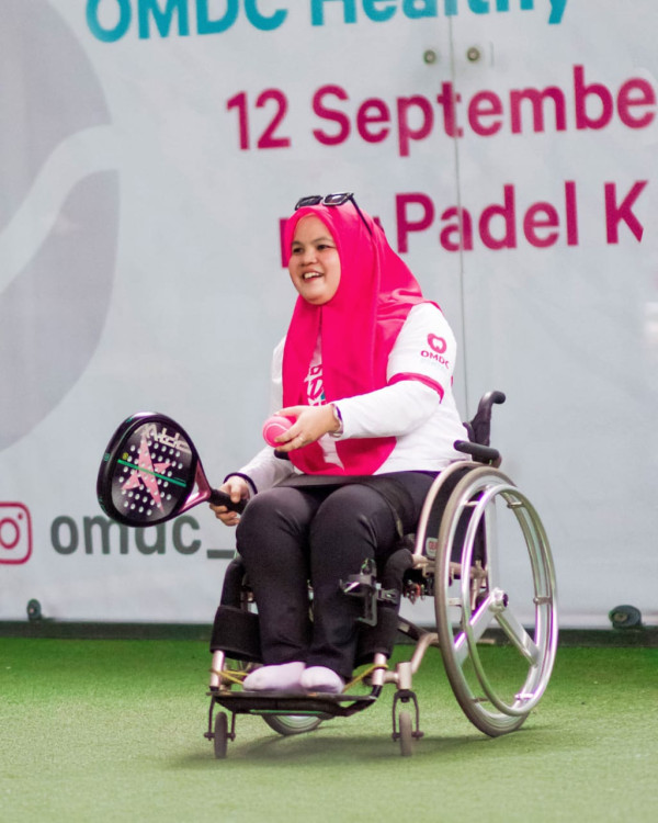 OMDC Padel Day, Rayakan Hari Olahraga dan Kesehatan Gigi Bersama Difabel