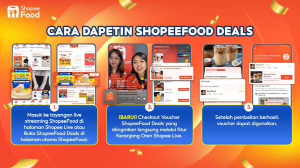 Kembali Hadir dengan Penawaran Eksklusif, ShopeeFood Deals Tawarkan Solaria RP1 dan Beragam Menu Diskon Mulai dari 1RB