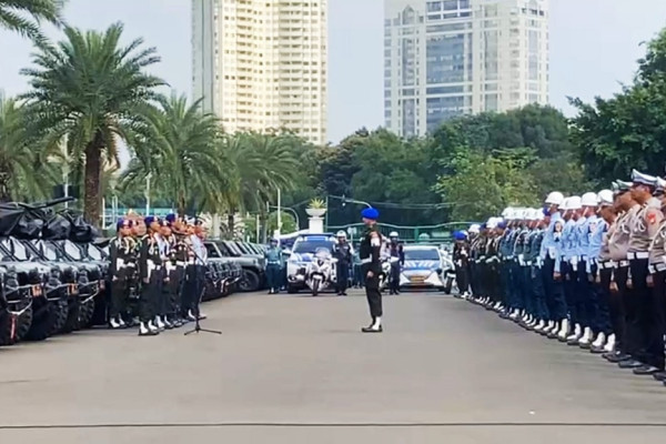 Danpuspom TNI Pimpin Apel Gelar Kesiapan Wallakir HUT ke-80 TNI