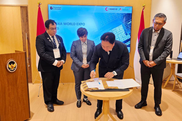 Inalum Teken Kerja Sama Global dalam Perhelatan World Expo 2025