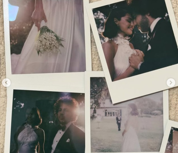 Resmi Menikah, Intip 5 Potret Selena Gomez dengan Gaun Pengantin Putih