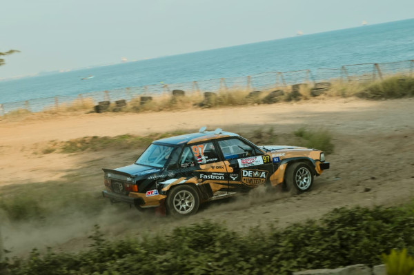 Dewa United Motorsports Rajai Sprint Rally Semarang, Bongkar Resep Juara di Sirkuit Sulit