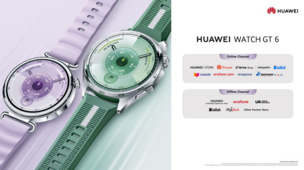 HUAWEI WATCH GT 6: Satu-satunya Fashion Smartwatch dengan Daya Baterai 21 Hari serta Fitur Olahraga dan Kesehatan Lengkap